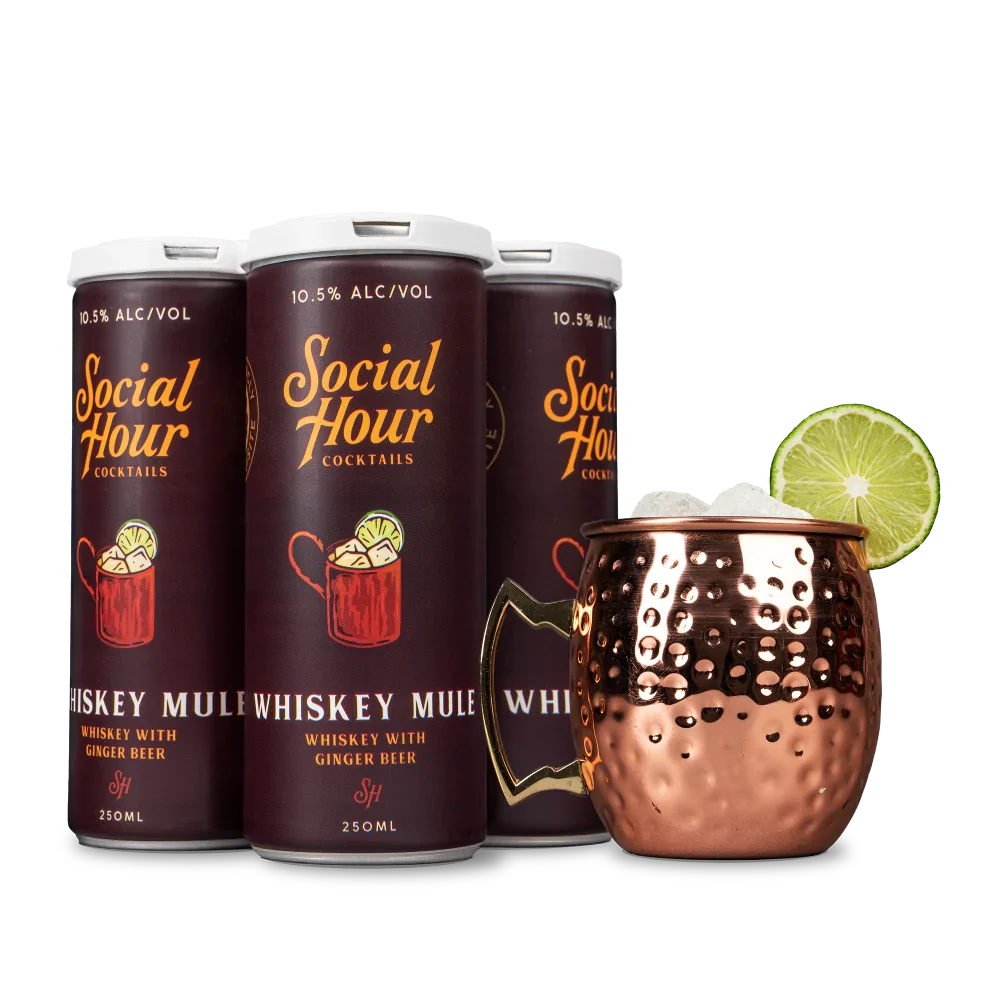 Social Hour Whiskey Mule (4 Pack)