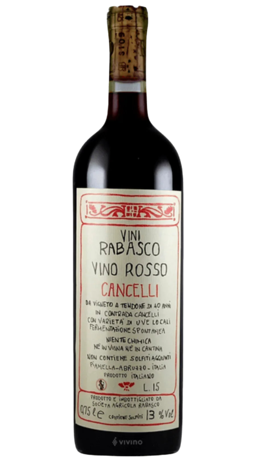 Vini Rabasco "Cancelli" Vino Rosso NV