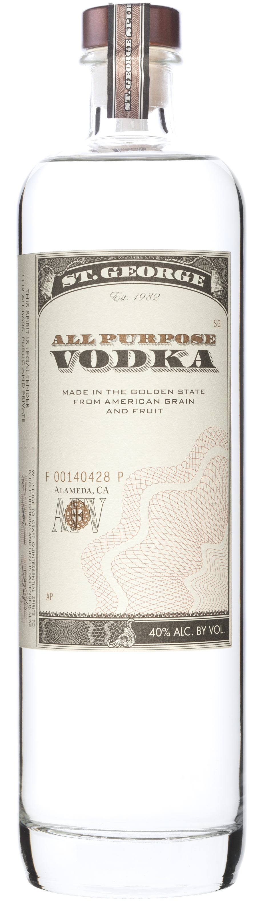 St. George All Purpose Vodka 750ml