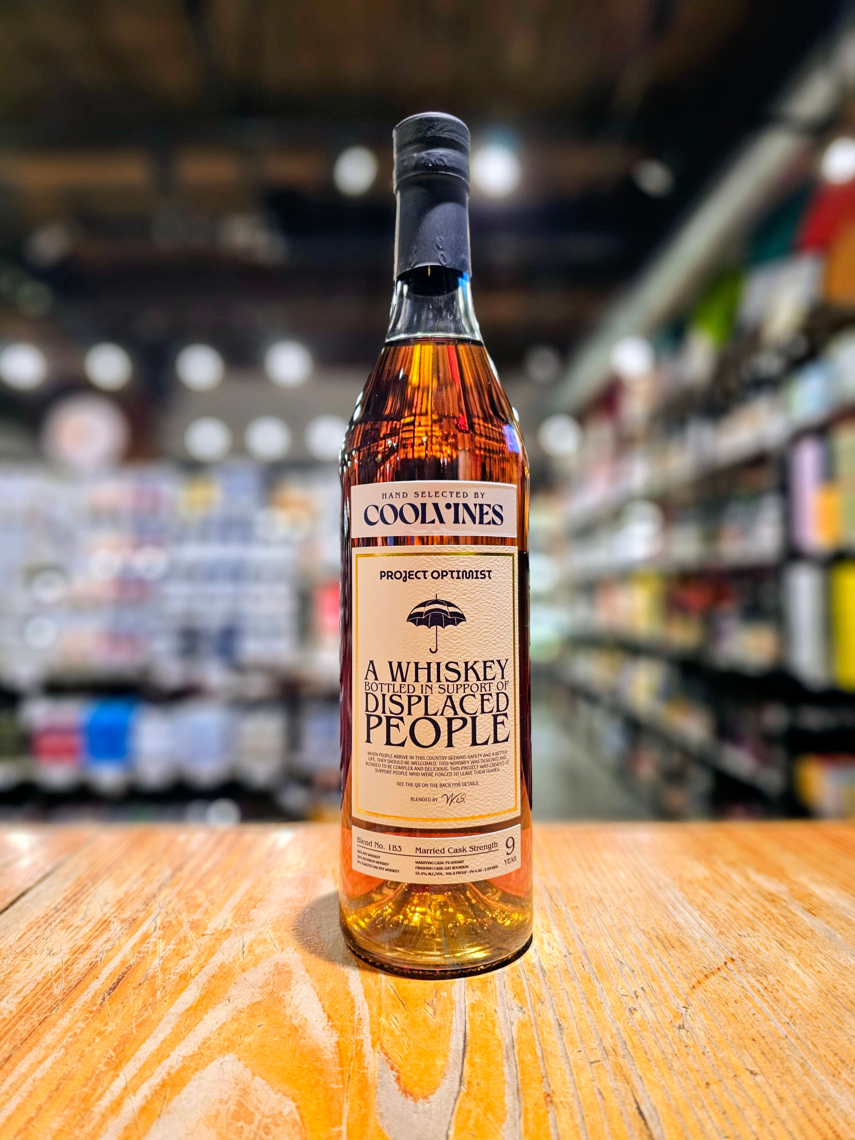 Project Optimist A Whiskey in Support of Displaced People