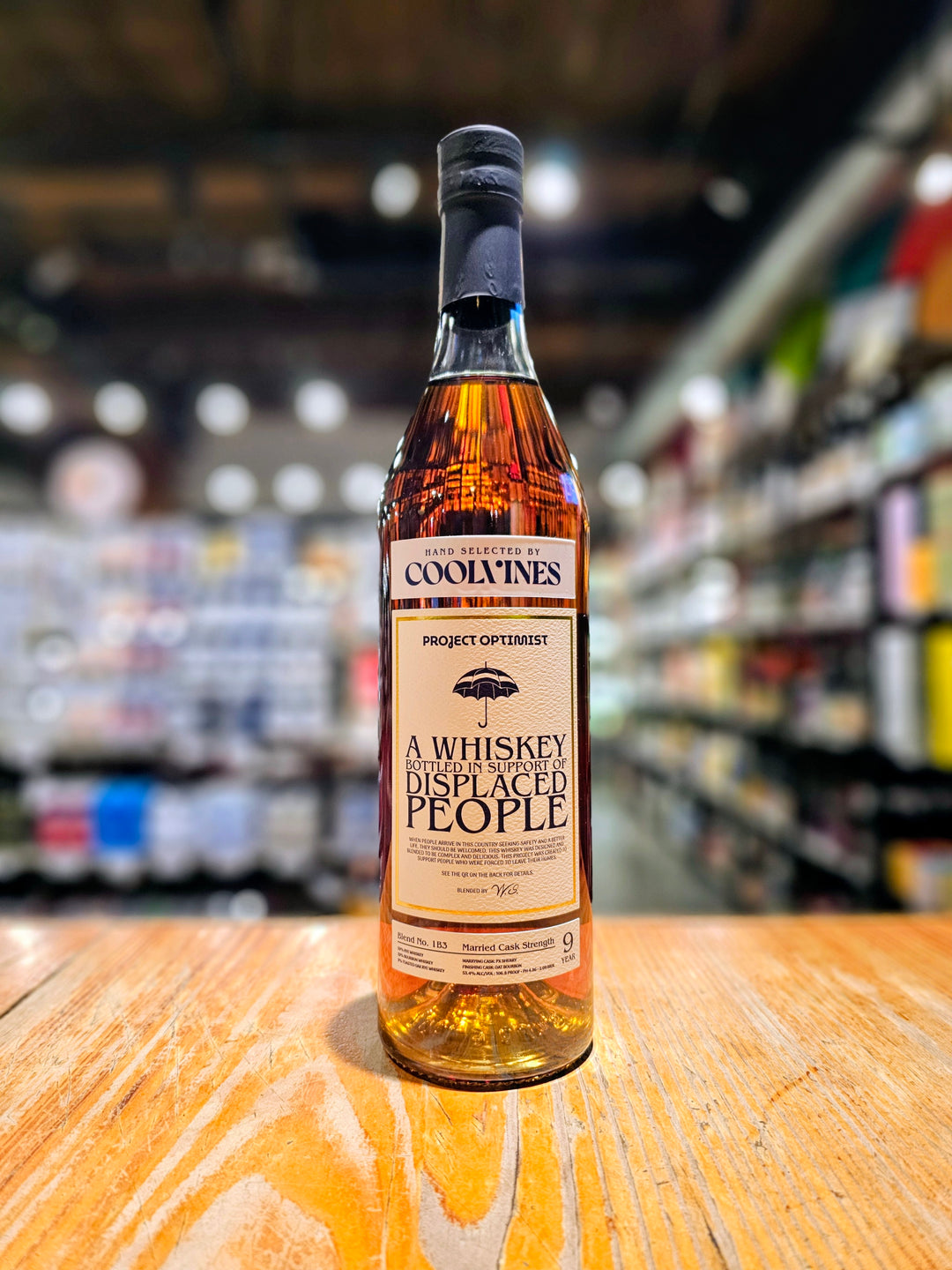 Project Optimist A Whiskey for Displaced People CoolVines Custom Blend 1B3