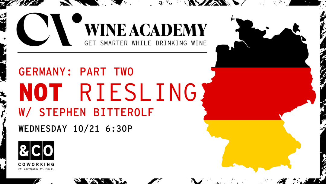 Germany Part 2: NOT Riesling