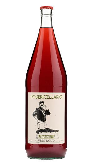 Poderi Cellario "La Grinozza" Pet Nat Vino Rosso 1L