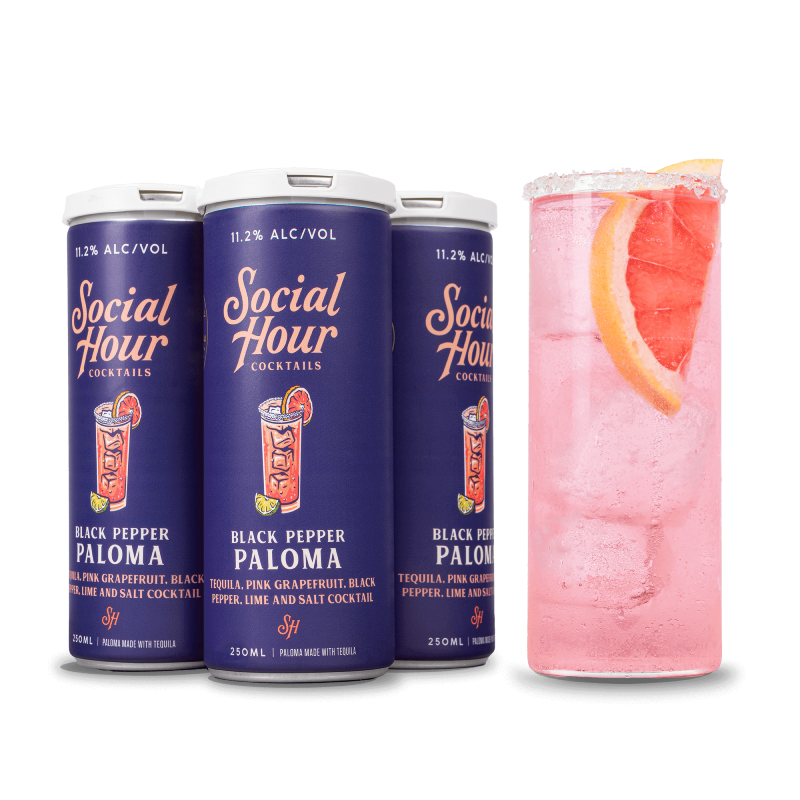 Social Hour Black Pepper Paloma (4 Pack)