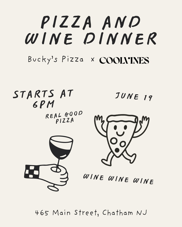 Bucky's x CoolVines: Wine Dinner 6.19.25