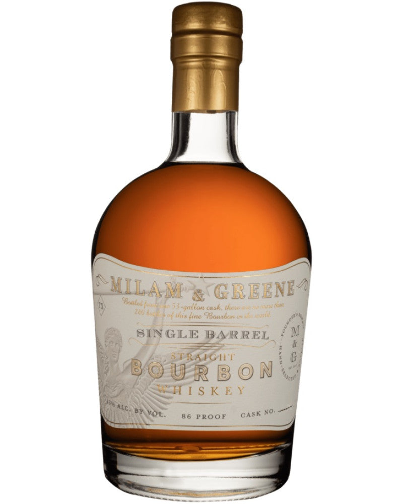 Milam & Greene Single Barrel Bourbon