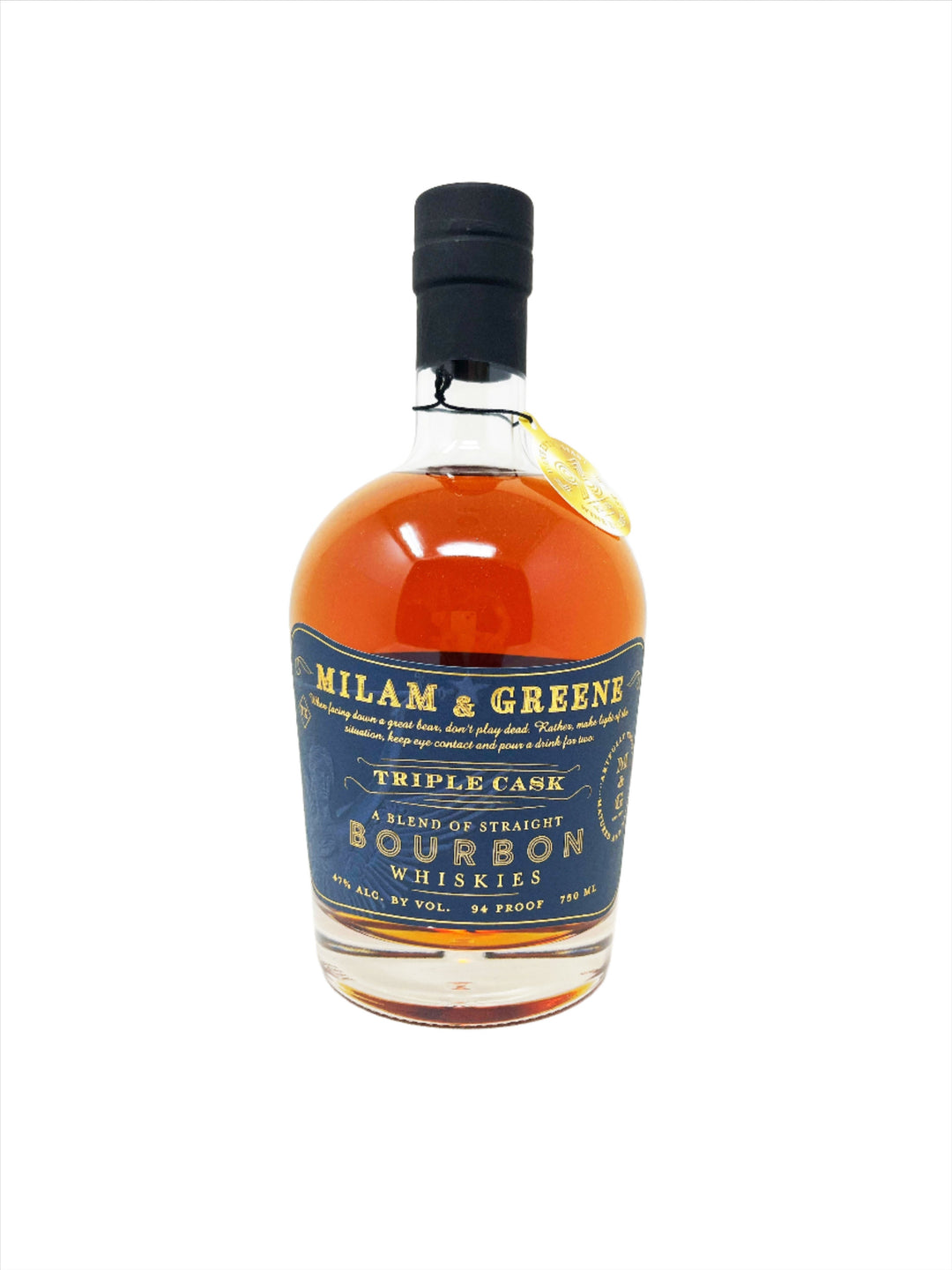 Milam & Greene Triple Cask Bourbon 750ml