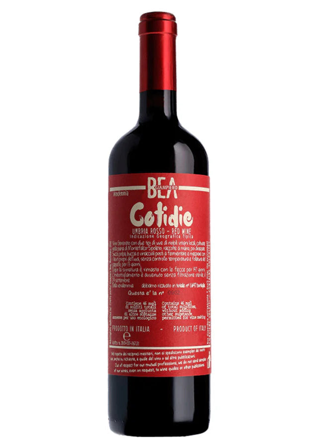 Paolo Bea "Cotidie" Umbria Rosso 2021