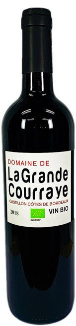 Domaine de la Grande Courraye Castillon Cotes de Bordeaux Rouge 2019