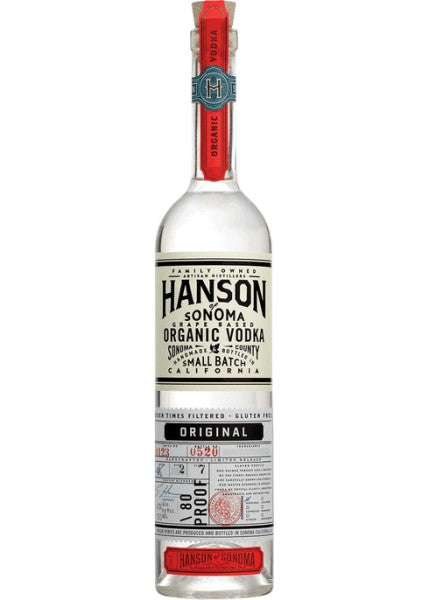 Hansons Organic Vodka
