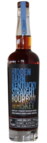 Hidden Barn 7 Year "Doubled Barreled" Small Batch Bourbon Whiskey