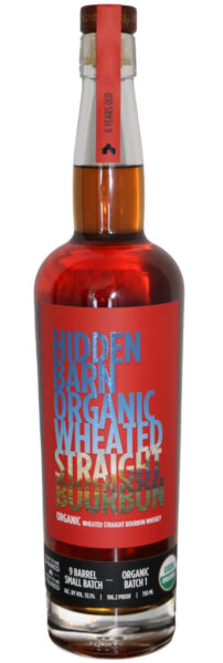 Hidden Barn Organic Wheated Bourbon Whiskey