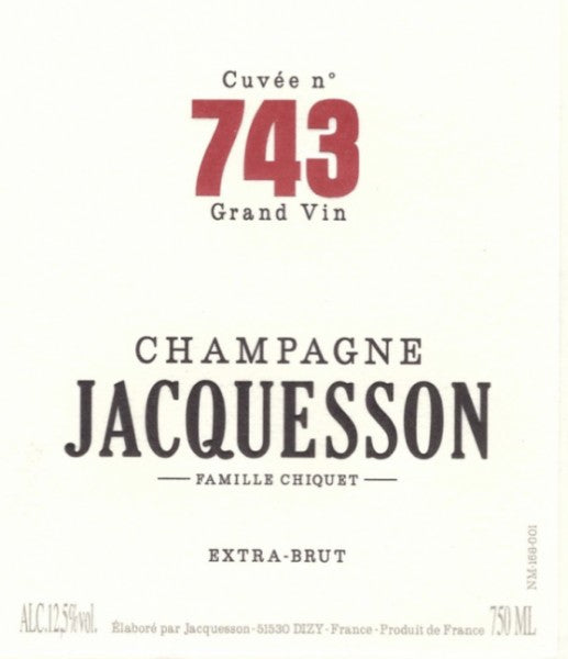 Jacquesson Extra Brut #743