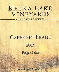 Keuka Lake Vineyards, Cabernet Franc
