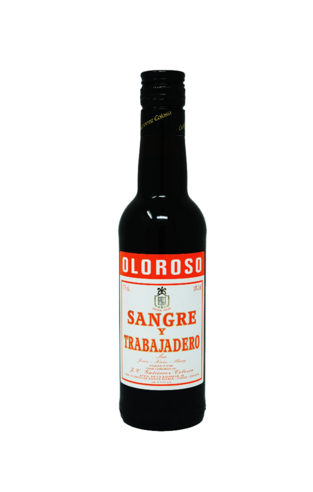 Colosia "Sangre y Trabajadero" Oloroso 375ml