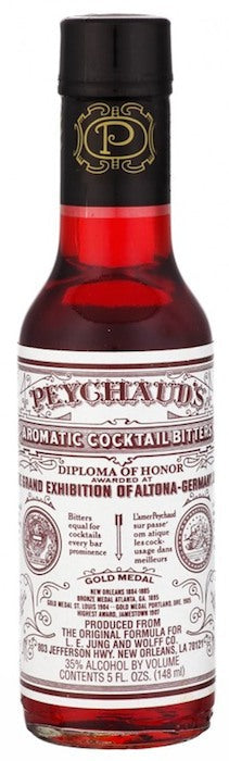Peychauds Cocktail Bitters 5 oz