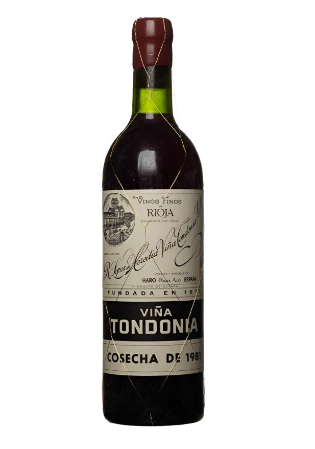 Lopez de Heredia "Vina Tondonia" Rioja Gran Reserva 1981