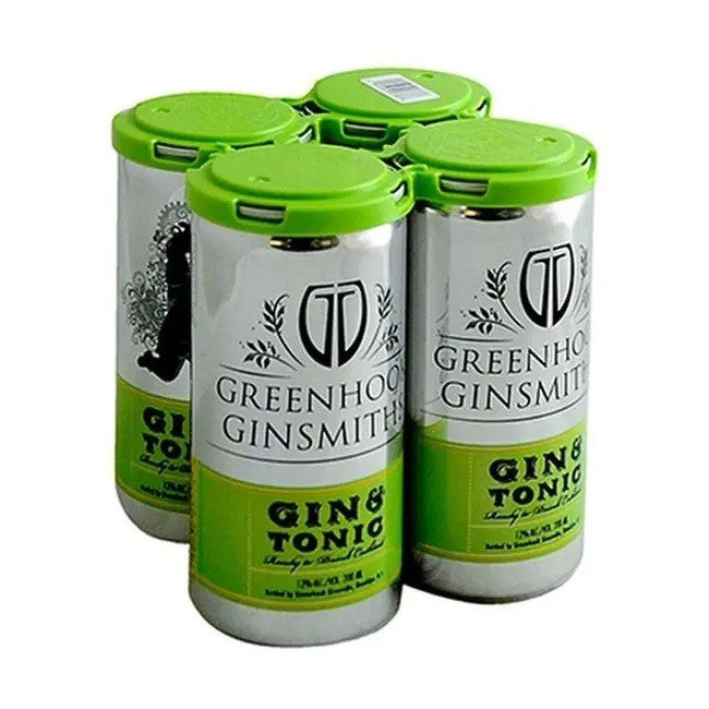 Greenhook Ginsmiths Gin & Tonic (4 Pack)