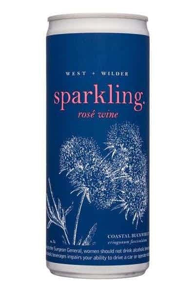 West and Wilder Sparkling Rose
