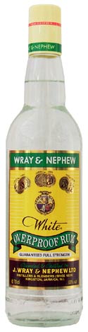 Wray & Nephew White Overproof Rum 1L